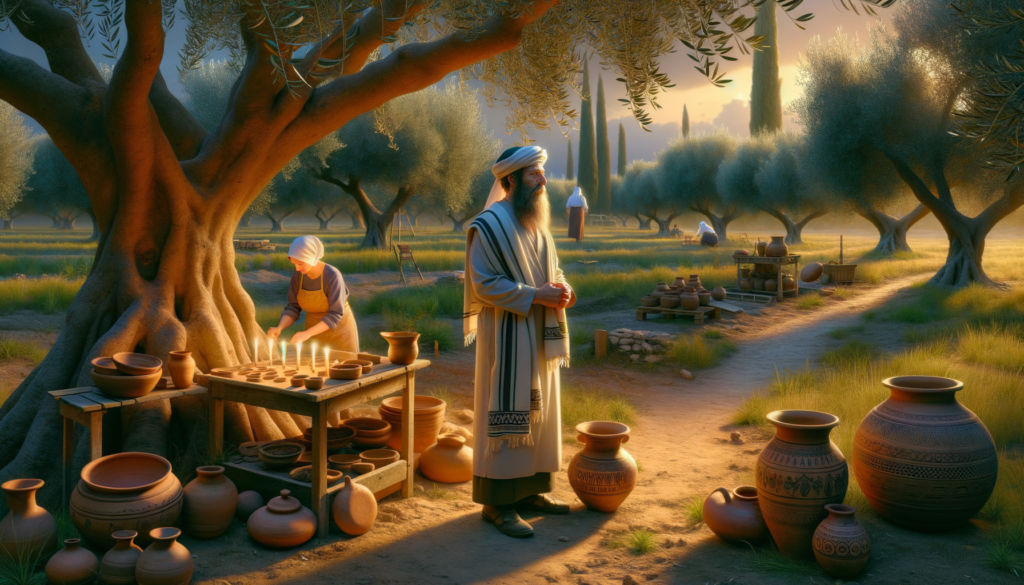 Image illustrating: This bond is strengthened when we realize that the modern-day artisans of Israel are often working with the same materials their ancestors did. The potter shapes clay from the same earth. The olive farmer presses oil from trees that are descendants of ancient groves. The weaver uses motifs that have been passed down through generations. By supporting them, we are doing more than making a purchase; we are becoming active participants in the preservation of this living history. We are helping to ensure that the timeless traditions of the land continue to thrive, bringing beauty and meaning to a new generation. It’s a beautiful, tangible way to connect our modern lives to the ancient stories that have shaped our values and our faith.