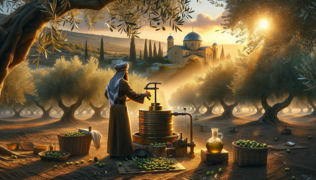 Image illustrating: This bond is strengthened when we realize that the modern-day artisans of Israel are often working with the same materials their ancestors did. The potter shapes clay from the same earth. The olive farmer presses oil from trees that are descendants of ancient groves. The weaver uses motifs that have been passed down for generations. [cite_start]By supporting them, we are doing more than making a purchase; we are becoming active participants in the preservation of this living history[cite: 29]. We are helping to ensure that the timeless traditions of the land continue to thrive, bringing beauty and meaning to a new generation. It’s a beautiful, tangible way to connect our modern lives to the ancient stories that have shaped our values and our faith.