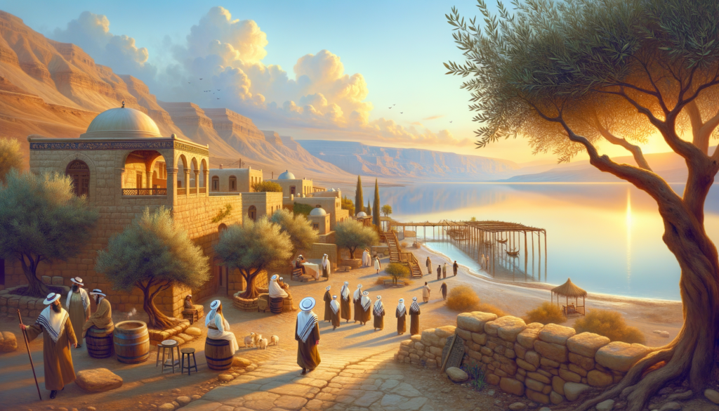 Image illustrating: The history of its use is as rich as its waters. Legends tell of Queen Cleopatra journeying from Egypt to build the world's first spas along its shores, harnessing its beautifying secrets. Ancient Egyptians used its bitumen for sacred mummification rituals, and Roman and Greek historians wrote of its healing virtues. It has been a place of refuge and restoration for millennia. When you hold a Dead Sea product in your hand, you are holding a piece of this incredible history, a tradition of natural wellness that has been passed down through generations. It’s a connection to the very same elements that were cherished by kings and queens in the ancient world.