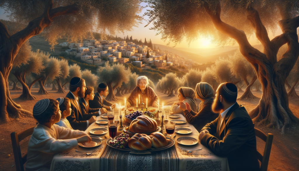 Image illustrating: As Tamar grew older, she began to understand the deeper meaning of these traditions. They weren’t just rituals—they were acts of remembrance and resilience. Each holiday, each story, connected her to generations past and to the land she called home.