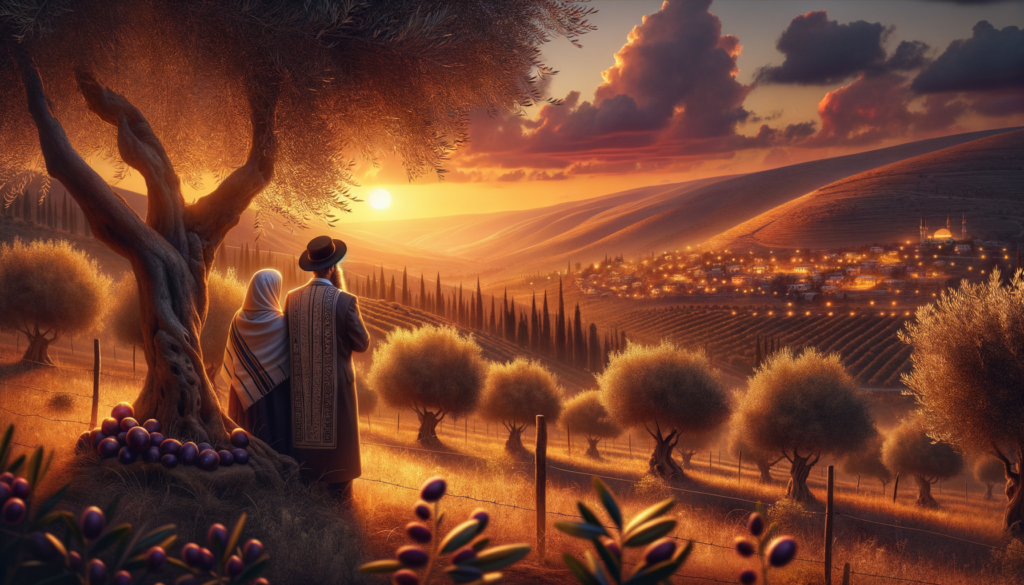 Image illustrating: Life in the Galilee wasn’t always easy. There were years of drought, times of uncertainty, and moments of fear. But through it all, the Cohens held fast to their roots. They found strength in community, in the songs sung at festivals, and in the quiet moments watching the sun set over the hills. Their story is one of perseverance, woven into the very fabric of Israel’s history.