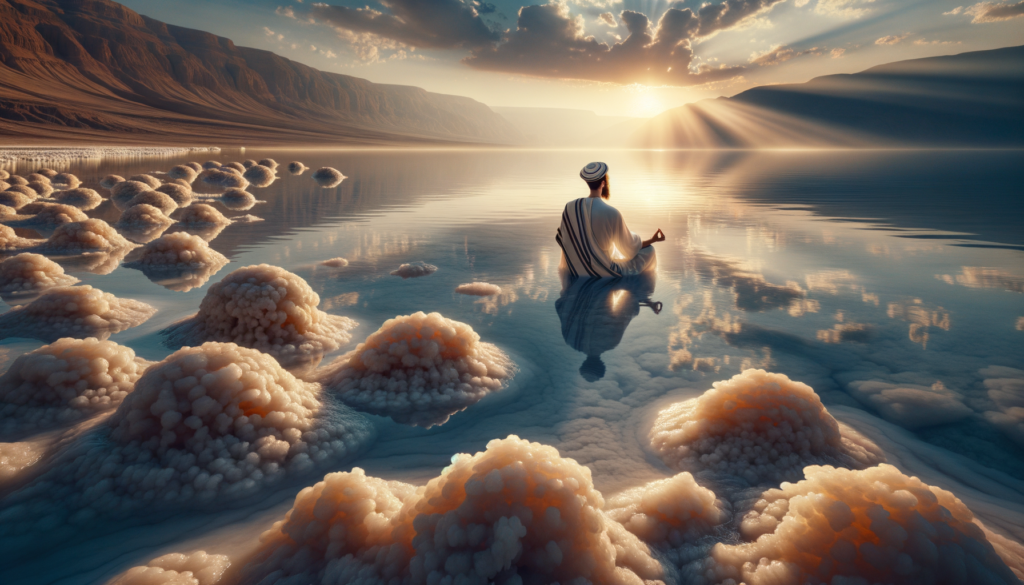 Image illustrating: For many, the ambiguity of the sea’s name adds to the mystery and wonder of the story. It invites us to look beyond the physical and into the spiritual meaning of the journey.