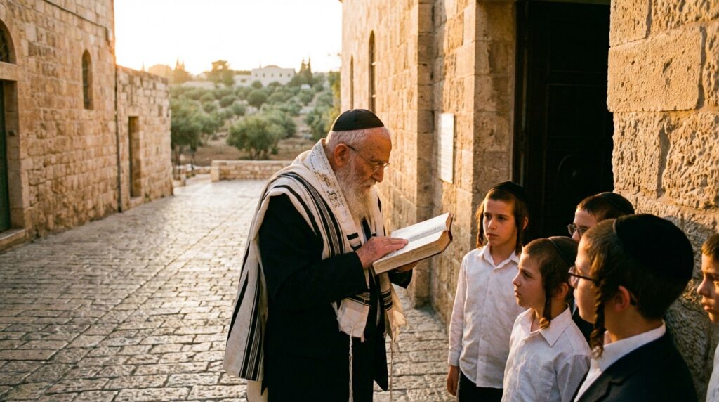 Image illustrating: As you reflect on Tsur, may you feel rooted in something enduring—like a rock that stands firm through time, offering shelter and strength.