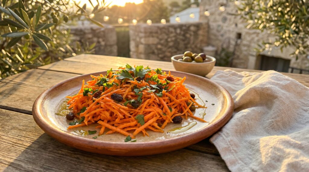 Image illustrating:Refreshing Israeli Carrot Salad Recipe